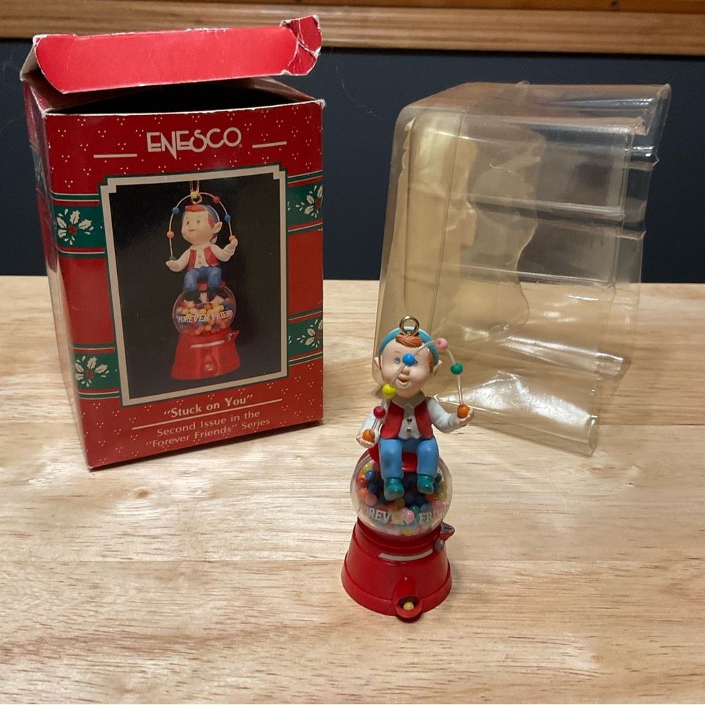 Vintage Enesco “Stuck on You” 2nd Issue in “Forever Friends” Series Ornament